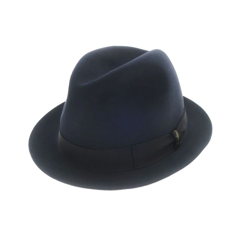 新品】ボルサリーノ Borsalino ラビットファー 中折れフェルト 新品】ボルサリーノ Borsalino ラビットファー 中折れフェルト