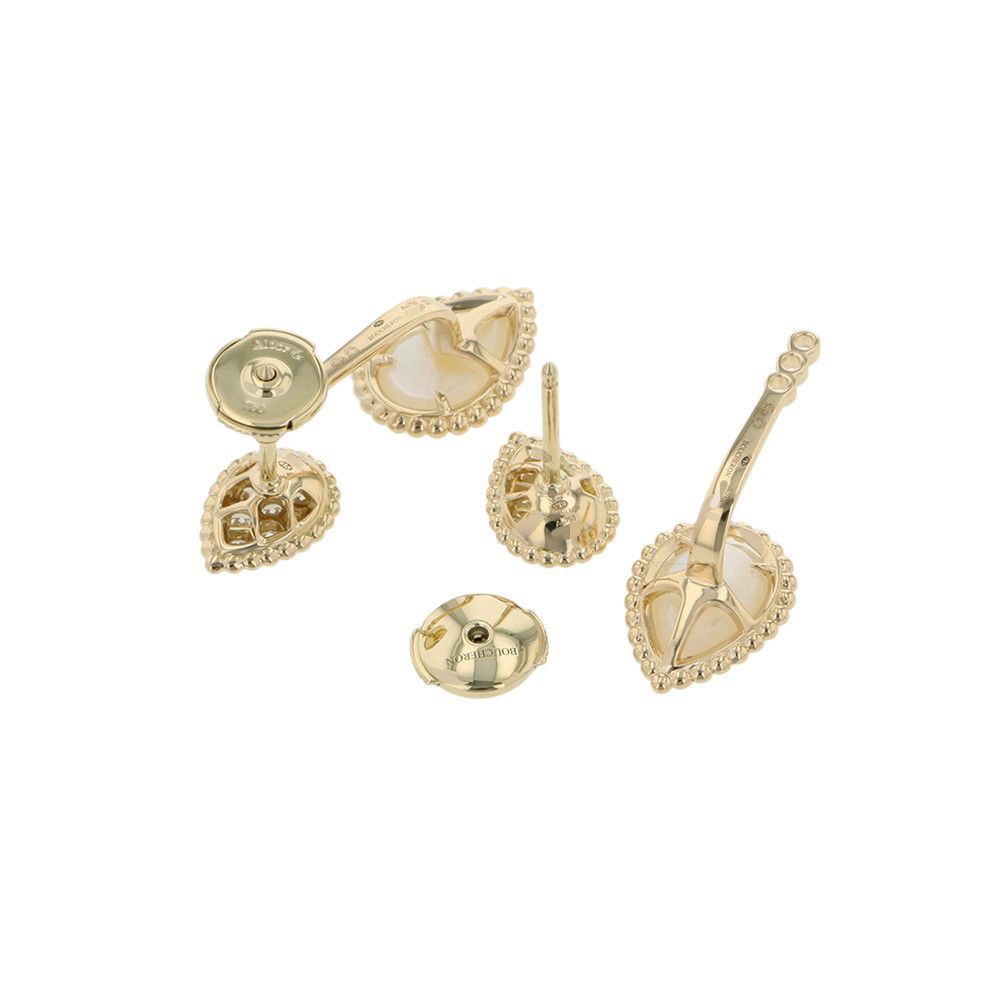 ブシュロン ピアス K18PG ダイヤ16P(0.25ct) セルパンボエム スタッズピアス XS JCO01362 ブシュロン ピアス K18PG ダイヤ16P(0.25ct) セルパンボエム スタッズ