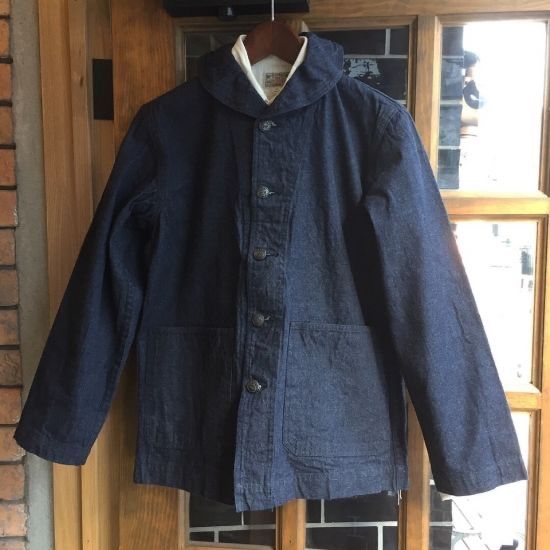 新品未使用品　BUZZRICKSON’S (バズリクソンズ) / U.S.NAVY デニムジャケット ワンウォッシュ　34(XS)サイズ