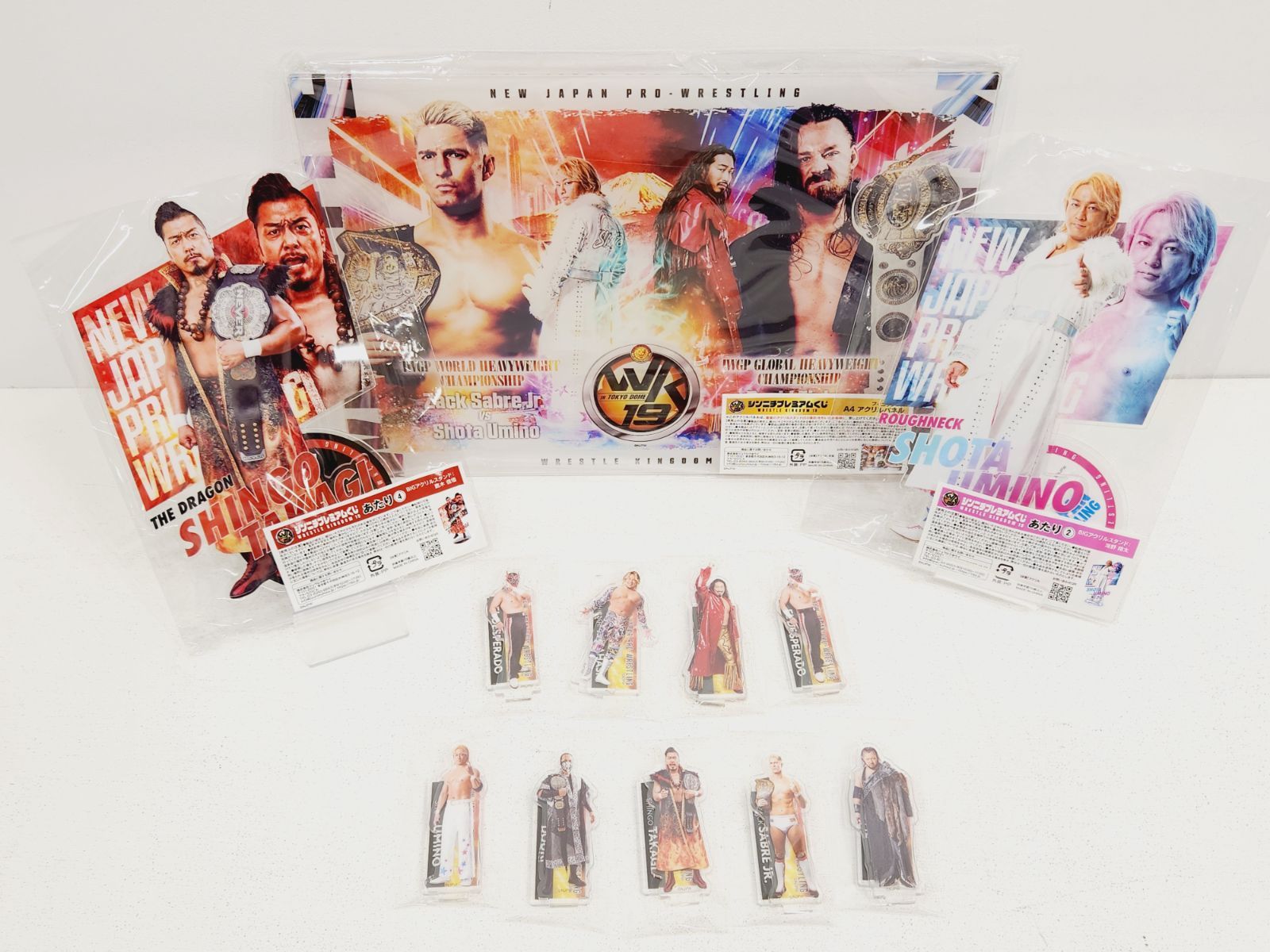小牧店】シンニチプレミアムくじ 新日本プロレス 鷹木信彦 海野