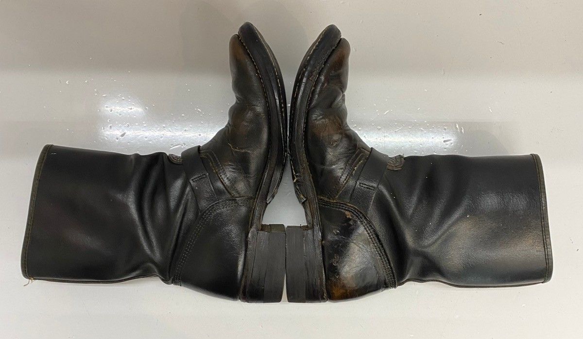 軍物ブラックエンジニアブーツ ヴィンテージ vintage 40's 50's US.ARMY エンジニアブーツ