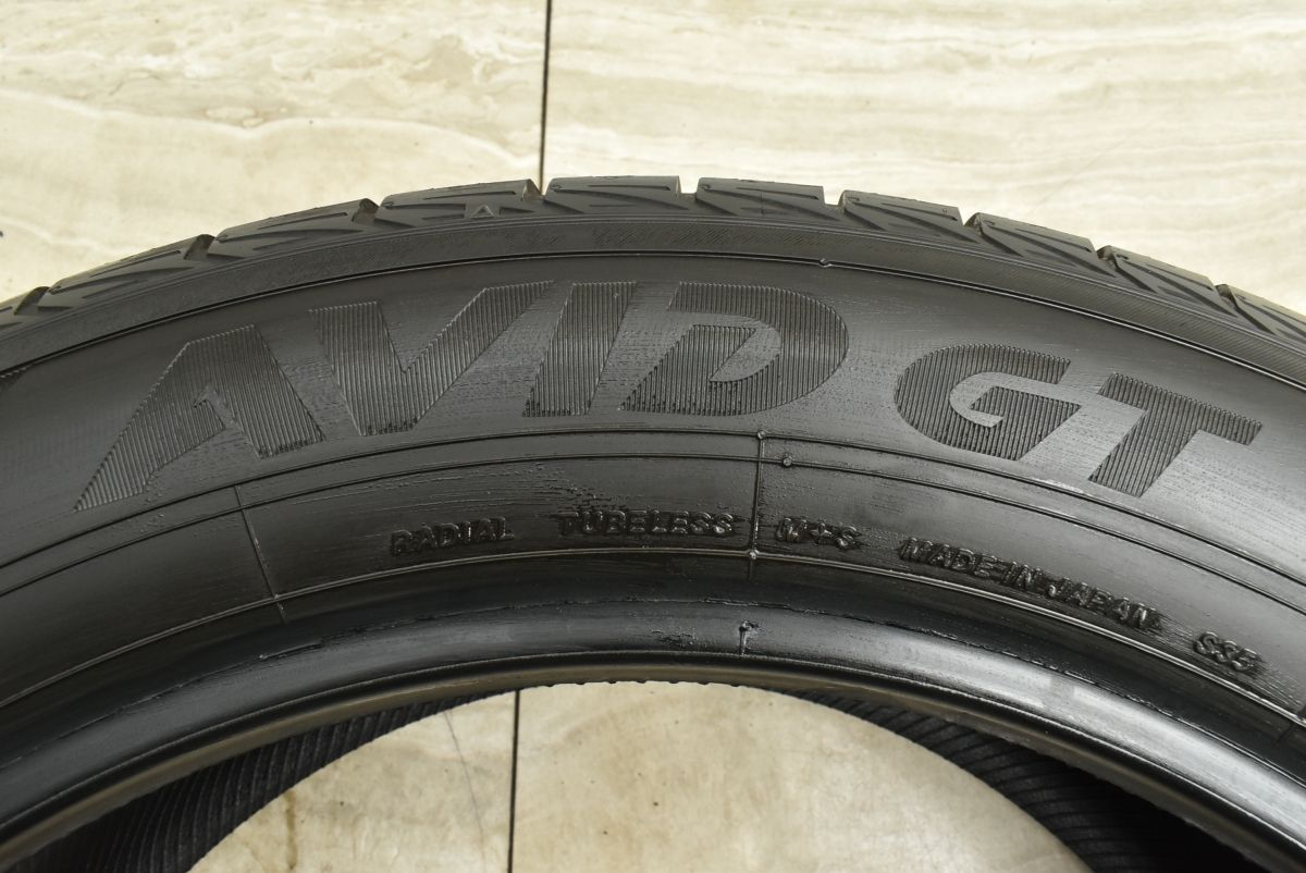 2023年製 バリ溝】ヨコハマ AVID GT 235/55R19 4本 レクサス NX