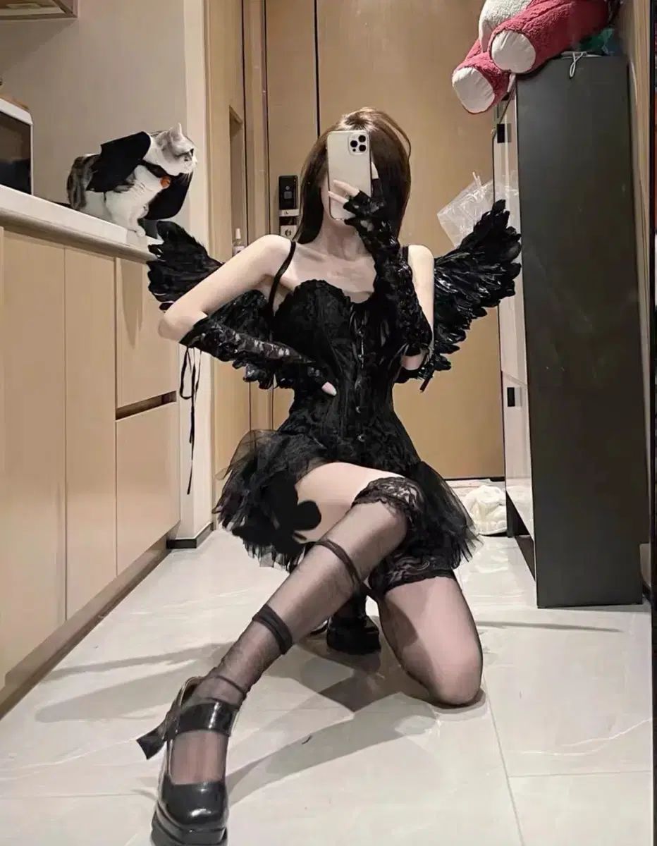 ハロウィーン コスチューム 天使 フルセット