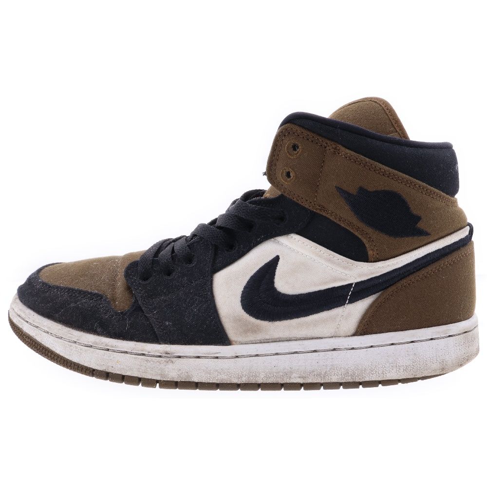 NIKE (ナイキ) Women´s Air Jordan 1 Mid SE Olive Toe DV0427