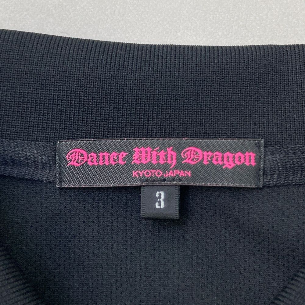 新品未使用　ダンスウィズドラゴン　半袖ポロ　サイズ3【L】 サイズ：3 DANCE WITH DRAGON ダンスウィズドラゴン 半袖