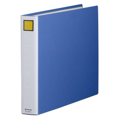 （まとめ買い）キングジム キングファイルSDDE A3E 青 3404EAｱｵ 【3冊セット】