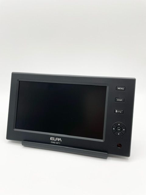 エルパ防犯カメラのモニター本体CMS－M71中古動作品