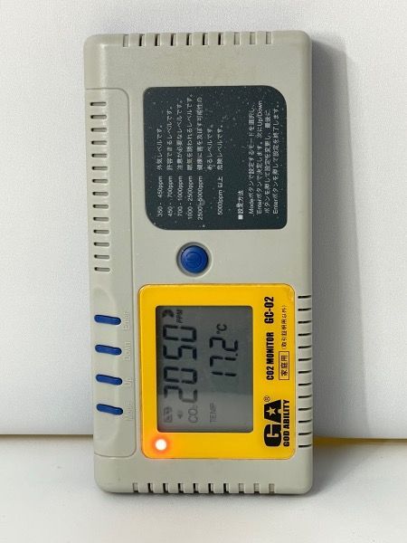 CO2 MONITOR GC-02 品