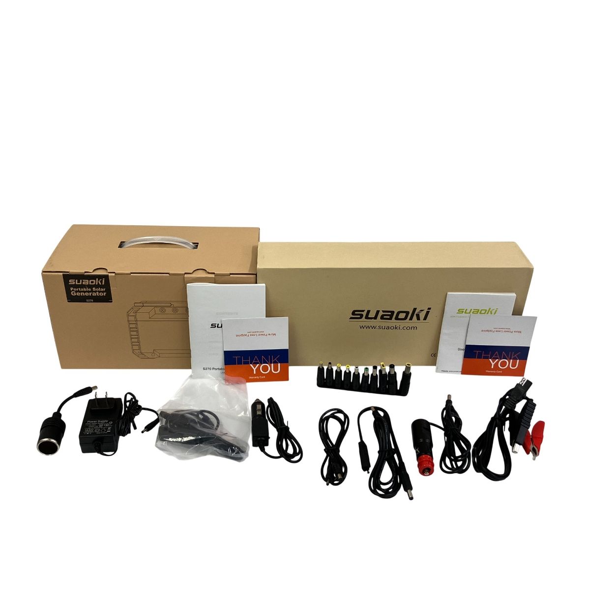 Suaoki Portable Solar Generator S270 ポータブル電源 ソーラーチャージャー セット T10429254
