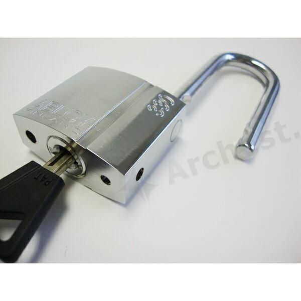 南京錠 PL330N-50 PADLOCK クロームメッキ ABLOY アブロイ 施設 現場 セキュリティ 防犯 カギ 鍵