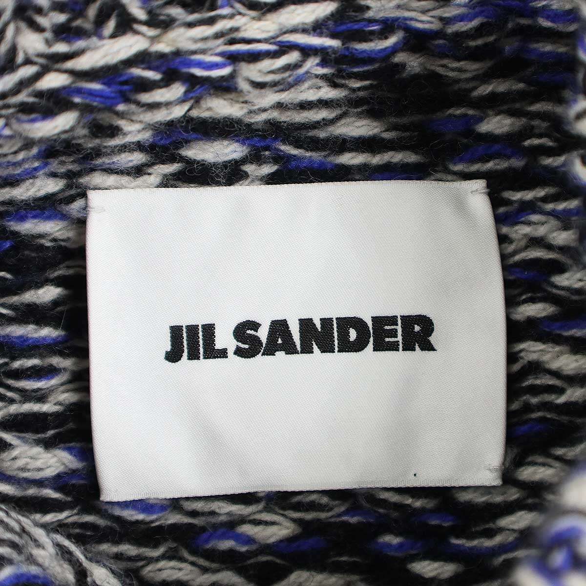 JIL SANDER ジルサンダー 21AW ウールカシミヤローゲージニット 