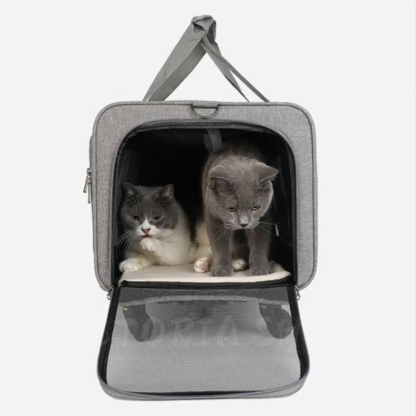 CHINSUKIDA 犬猫兼用キャリーカート キャスター付き 中型犬・小型犬