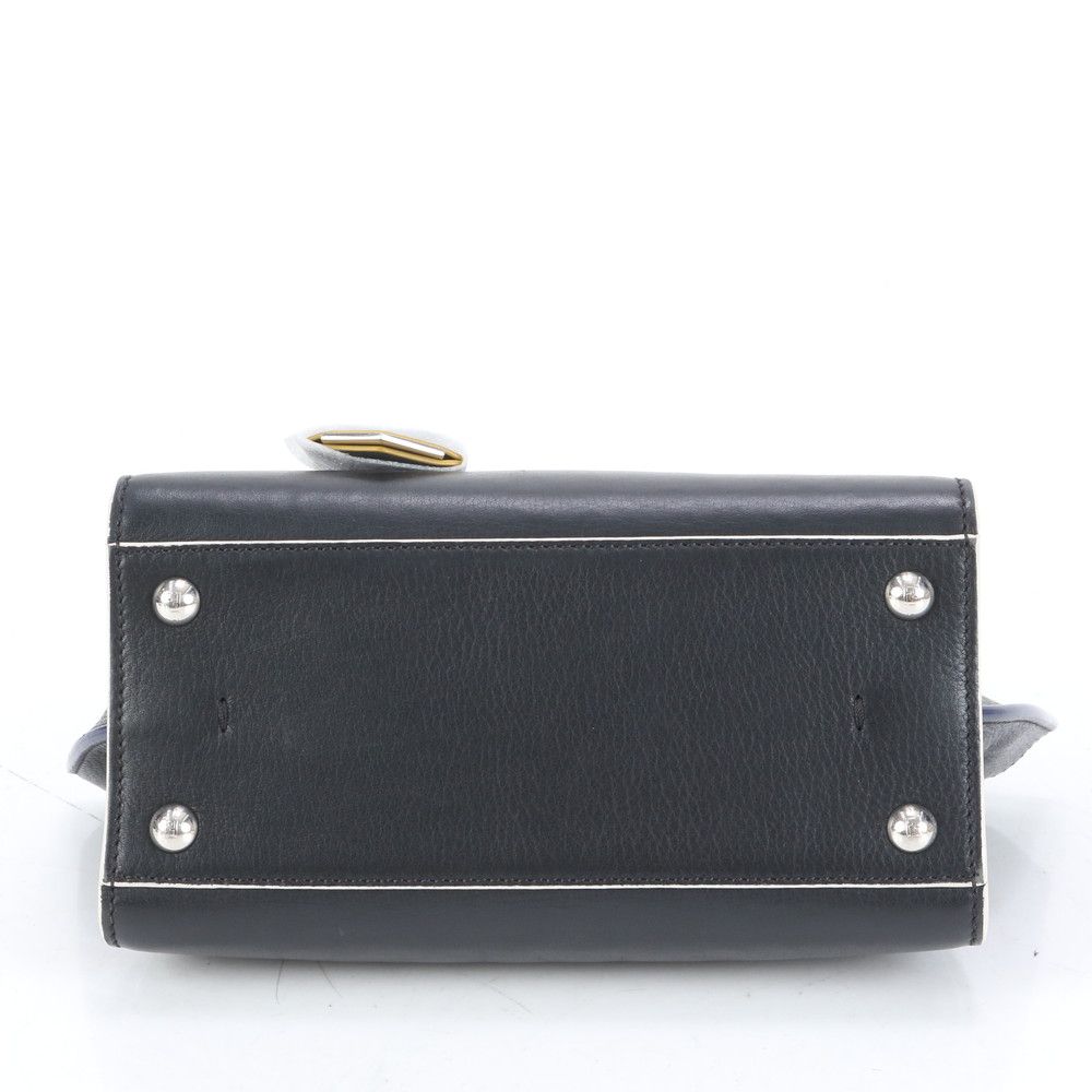 極美品 フェンディ プチ トロワジュール レザー 2WAY ショルダーバッグ 