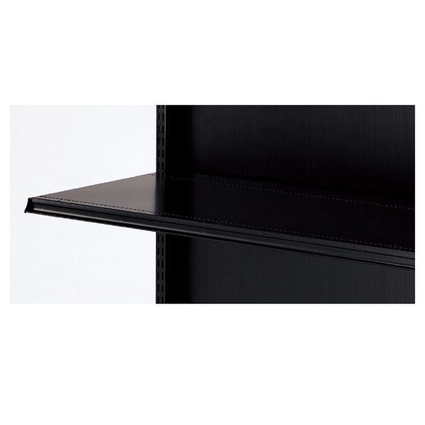 スチール棚セット 3段可変式 KZブラック用 W120cmタイプ D50cm  61-27-12-8 
