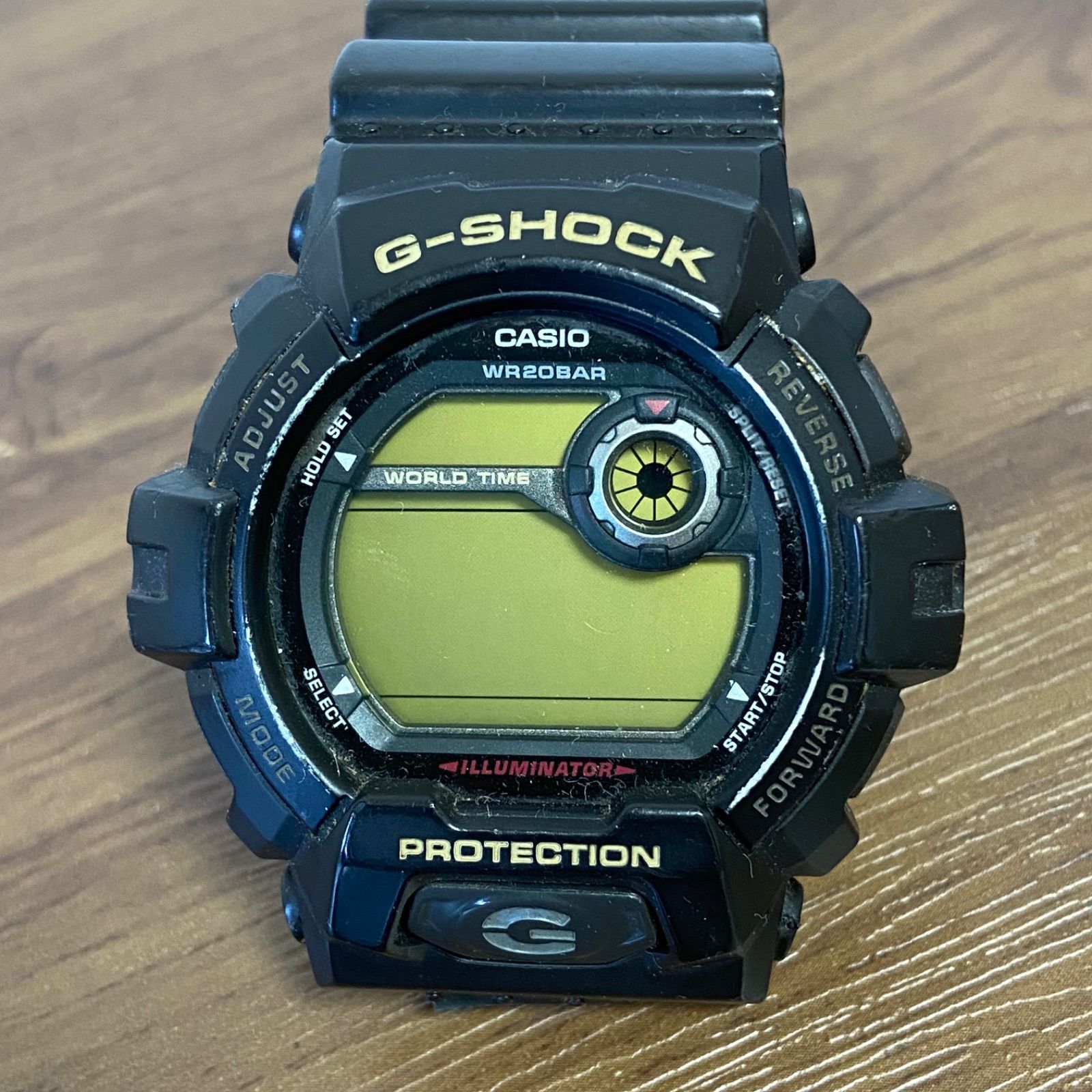 CASIO G-SHOCK G-8900 ジャンク品 不動 ベルト下部欠品 - メルカリ