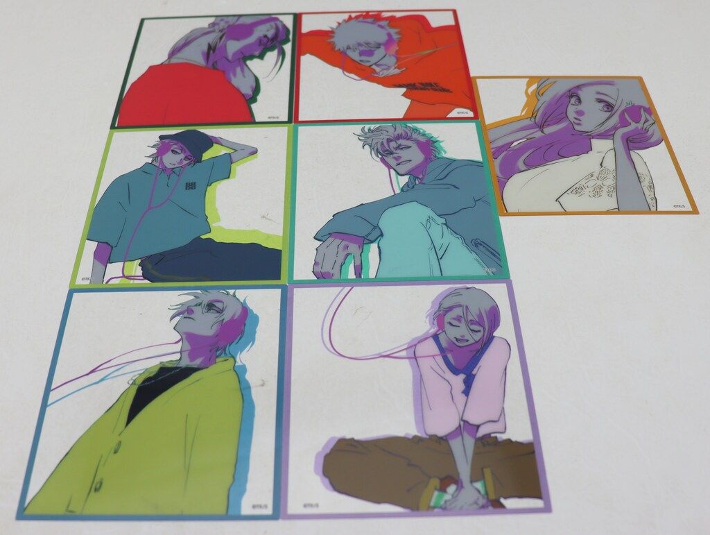 BLEACH WORLD クリアミニ色紙 BLEACH クリアミニ色紙