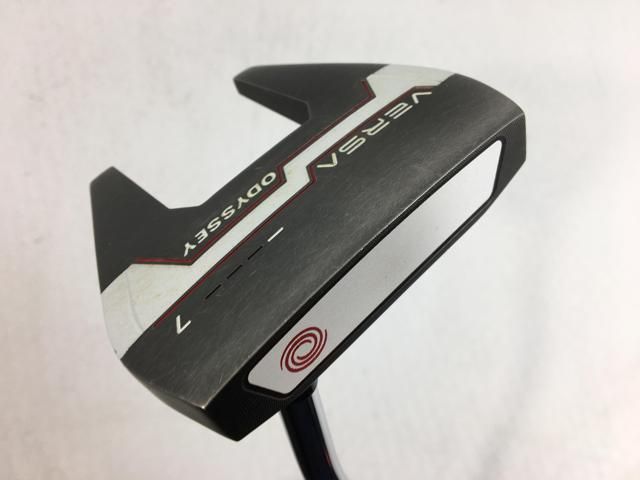 【中古ゴルフクラブ】オデッセイ VERSA(ヴァーサ) #7 ブラック ホリゾンタルデザイン パター オリジナルスチール パター【14日間返品OK】