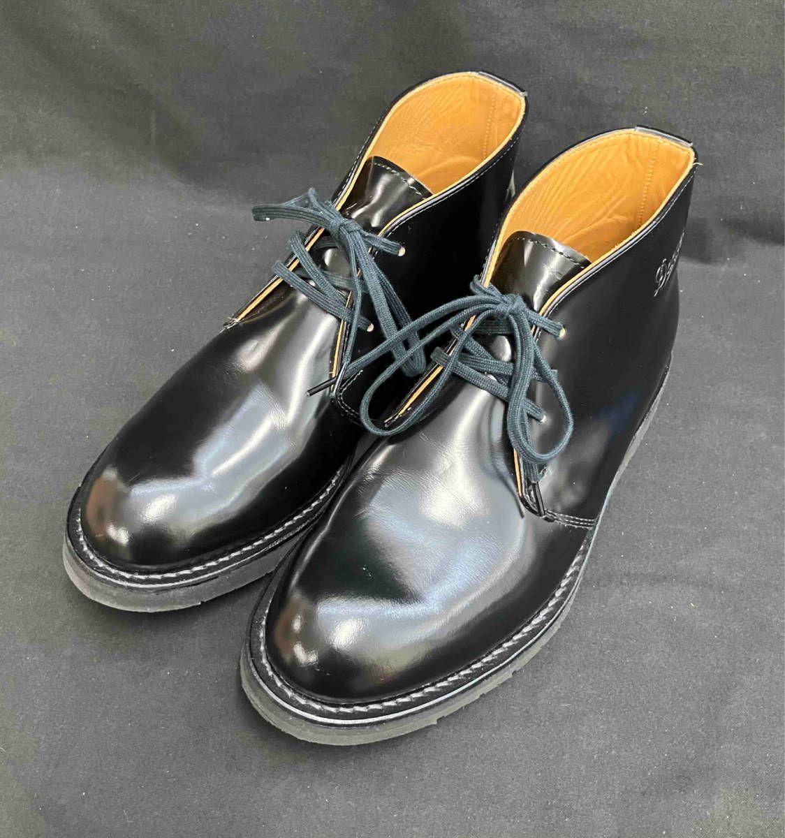 ダナー D4302 チャッカブーツ 黒 ガラスレザー SIZE:9 USED 楽天市場