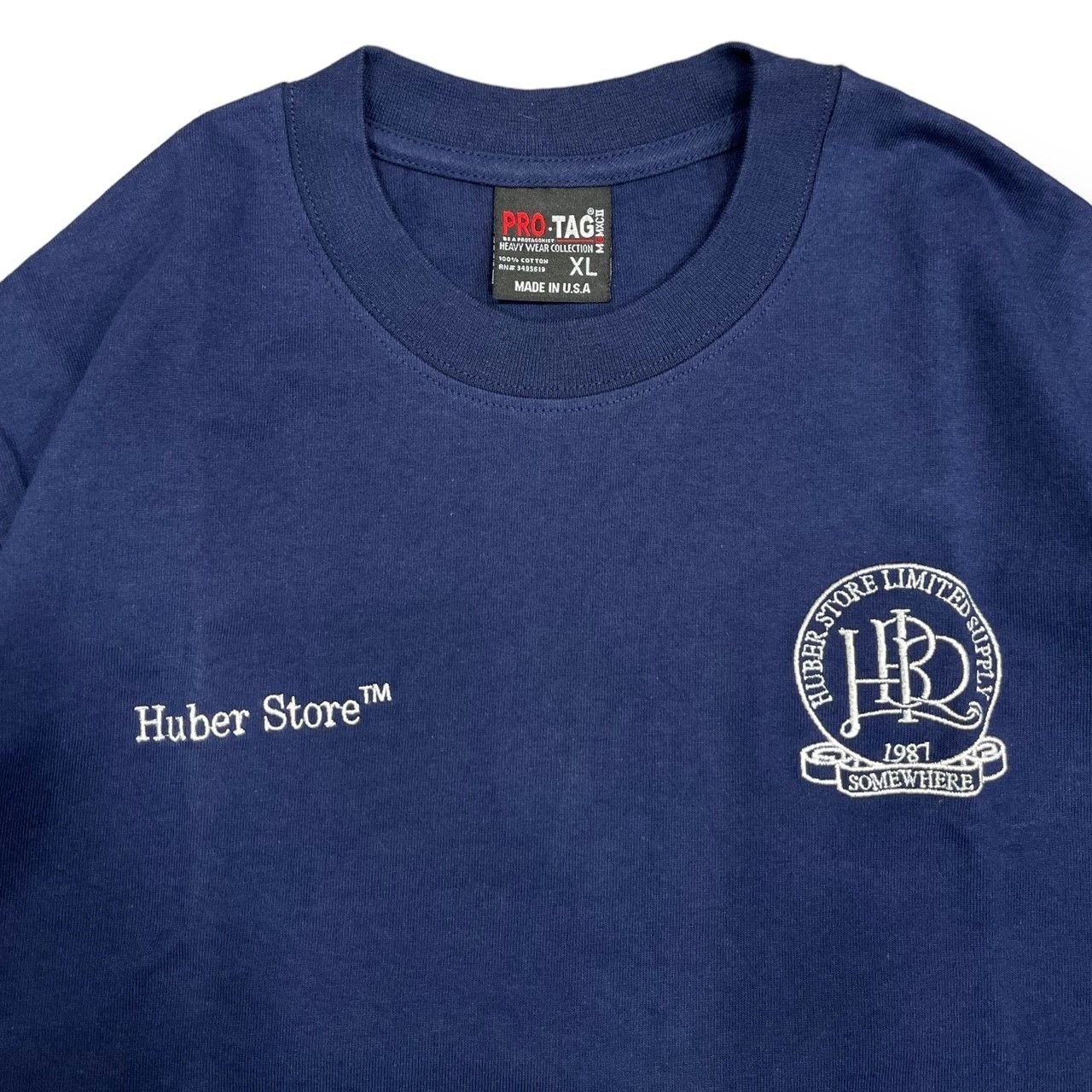 【L】 Huber Store Original Emblem Crewneck
