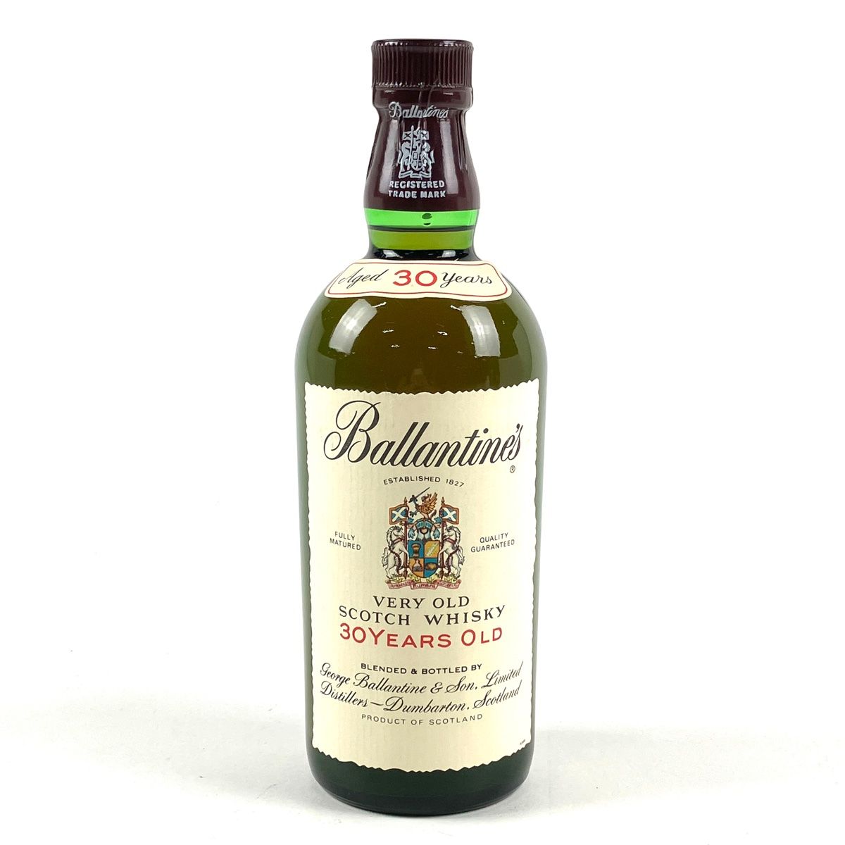 バランタイン Ballantines 30年 ベリーオールド 赤キャップ 青旗 750ml