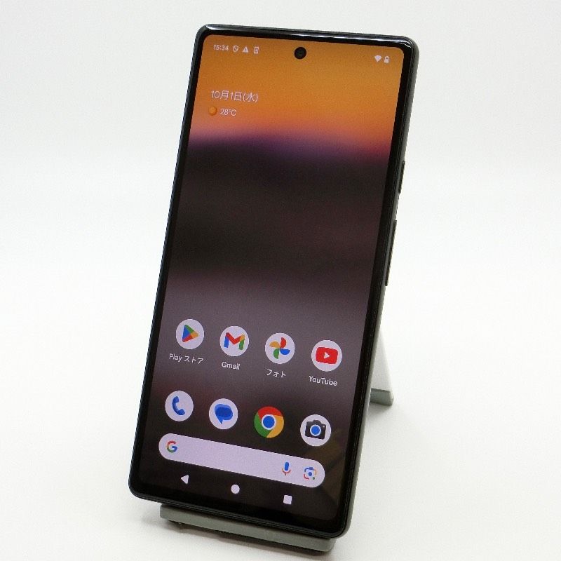 SIMフリー グーグル Google Pixel6a 128GB チャコール