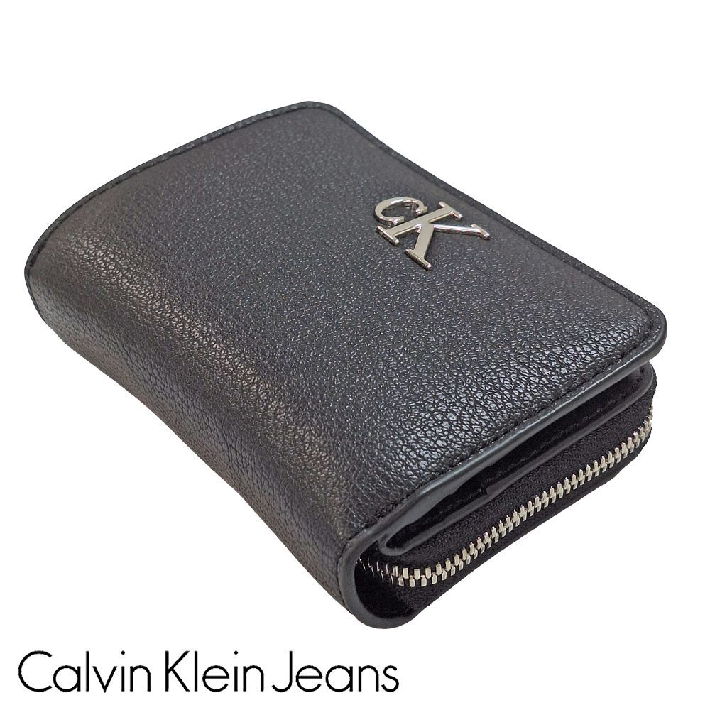 カルバンクライン 二つ折り財布 LV04K1009G CJH 新品】カルバンクライン ジーンズ 二つ折り財布 コンパクト財布