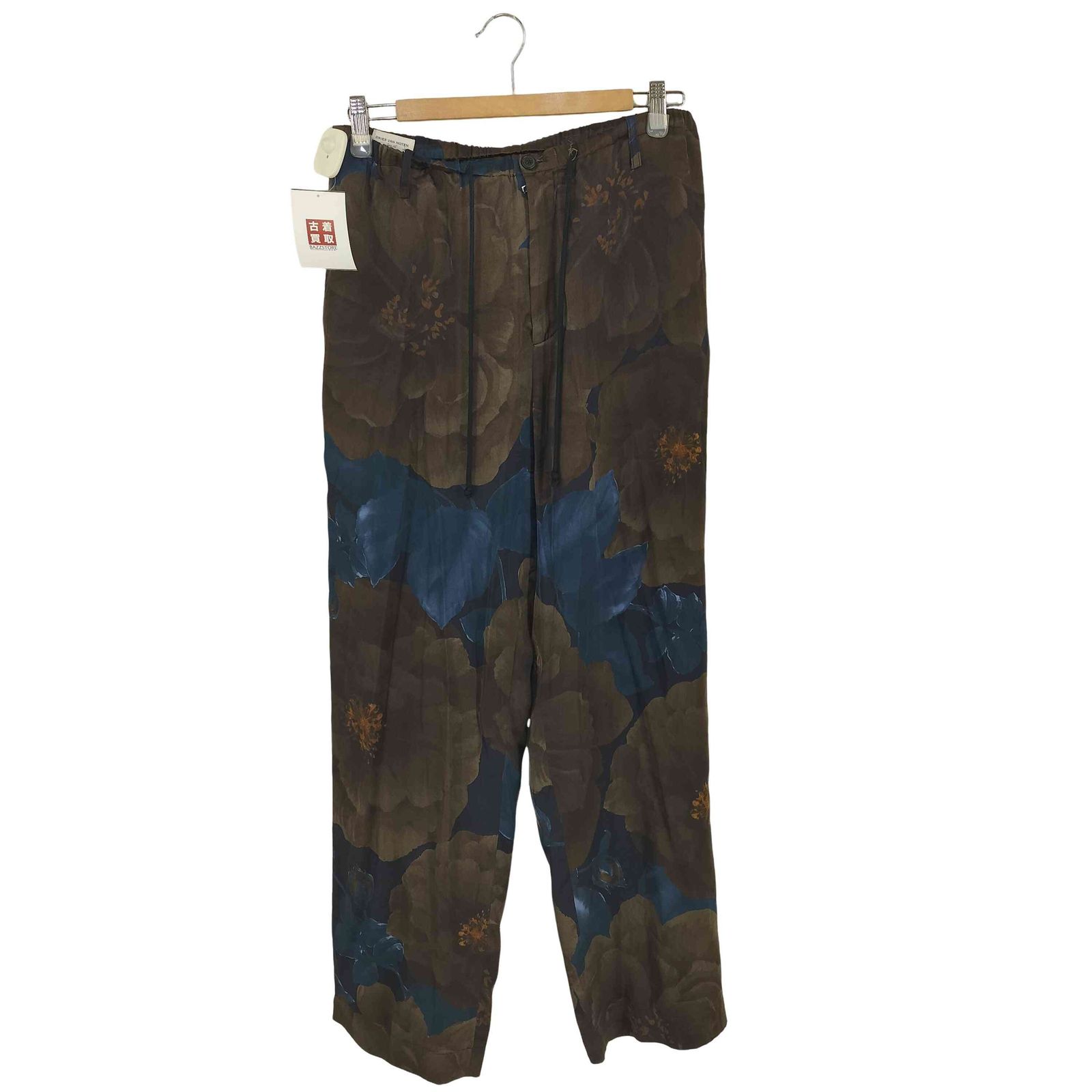 DRIES VAN NOTEN ドリスヴァンノッテン レーヨンパンツ 花柄 DRIES VAN