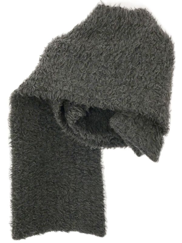 BALENCIAGA バレンシアガ オーバーボアマフラー スカーフ グレー系  