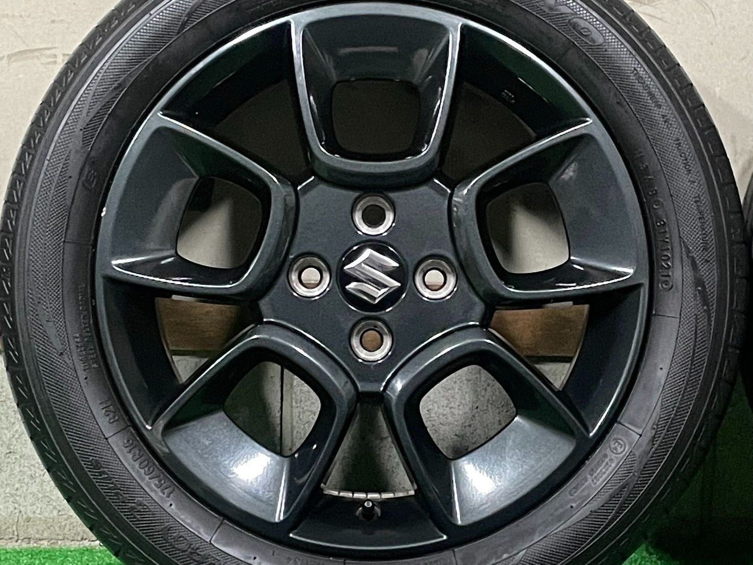 175/60R16 4本セット スズキ ハスラークロスビー純正ホイール 美品