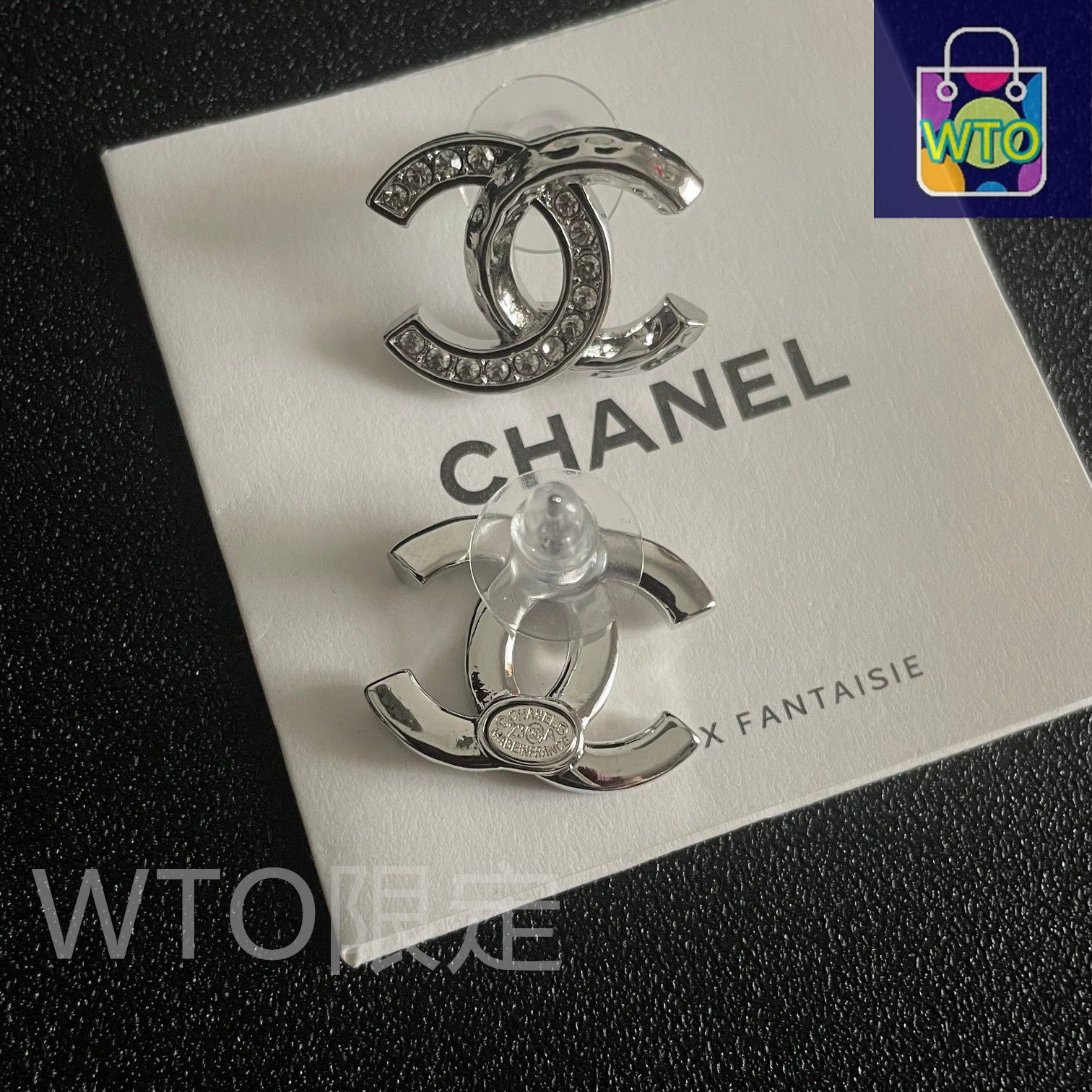 今日WTO】Chanel ヴィンテージ アルファベット ピアス 送料無料