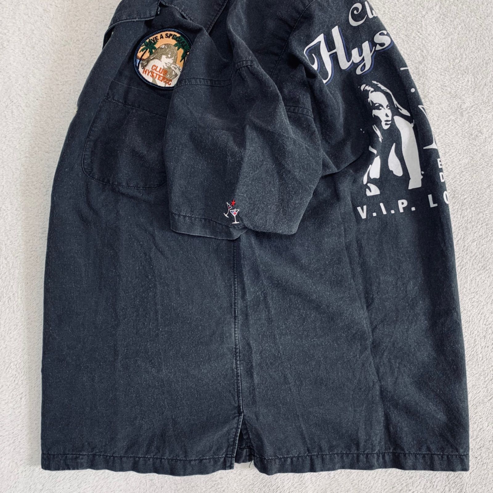 HYSTERIC GLAMOUR ボーリングシャツ ボウリングシャツ ワークシャツ