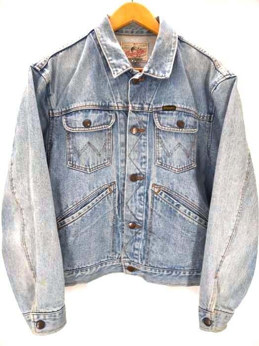 ジャケット・アウター vintage tailorjacket wrangler USA remake 80's Wrangler ラングラー デニムジャケット USA製 | WONDRES