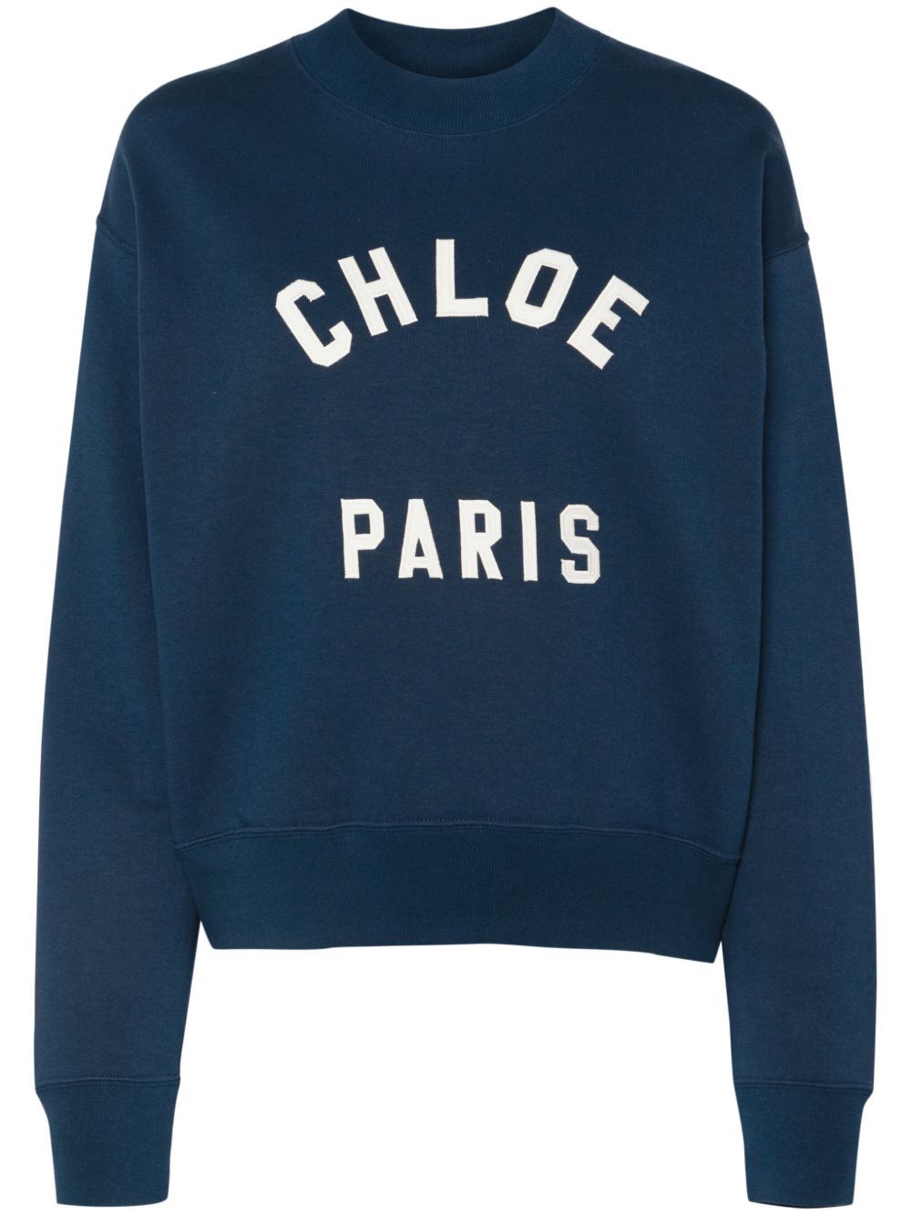 CHLOÉ ロゴコットンスウェットシャツ