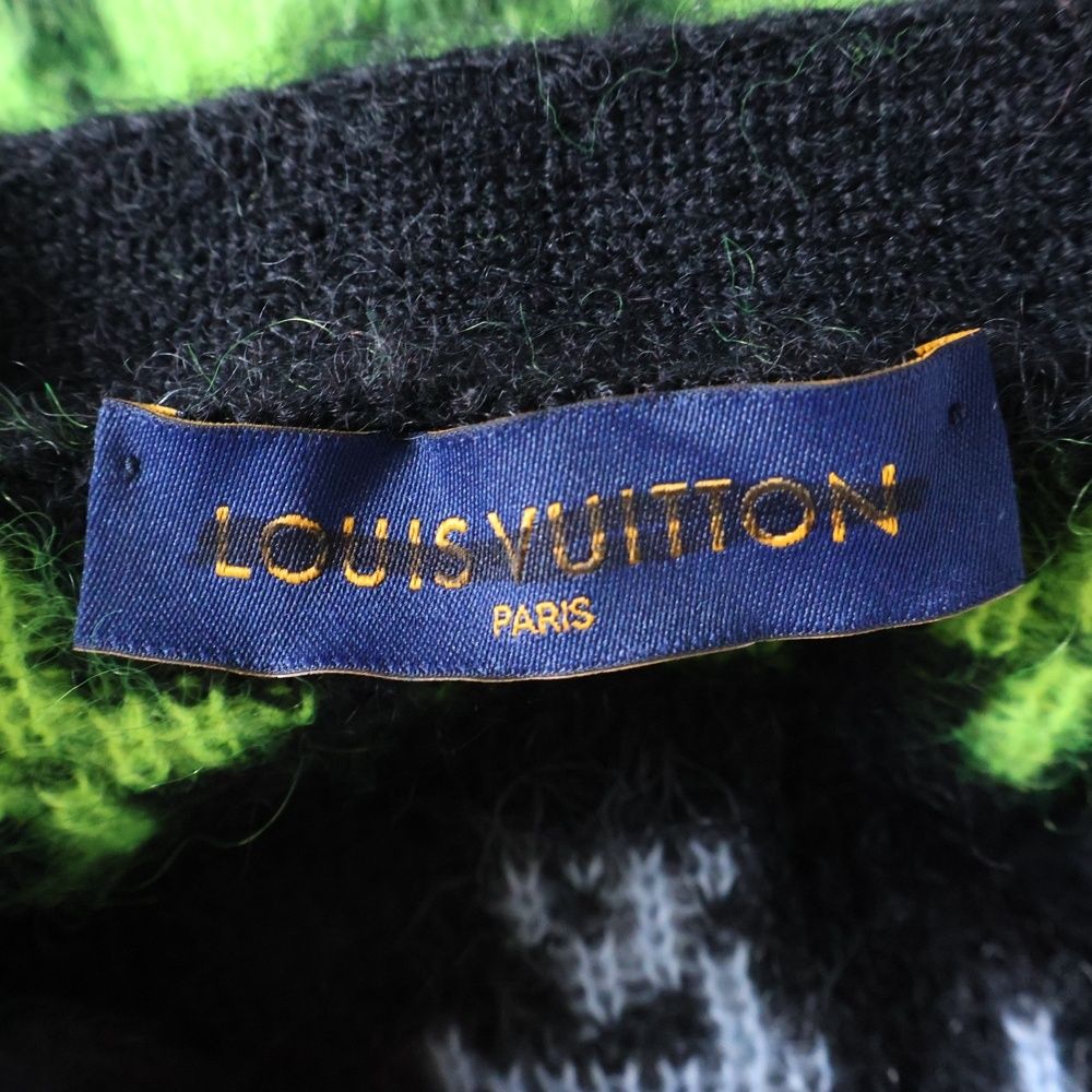 LOUIS VUITTON (ルイヴィトン) 22AW Monogram Mohair Cardigan RM222V