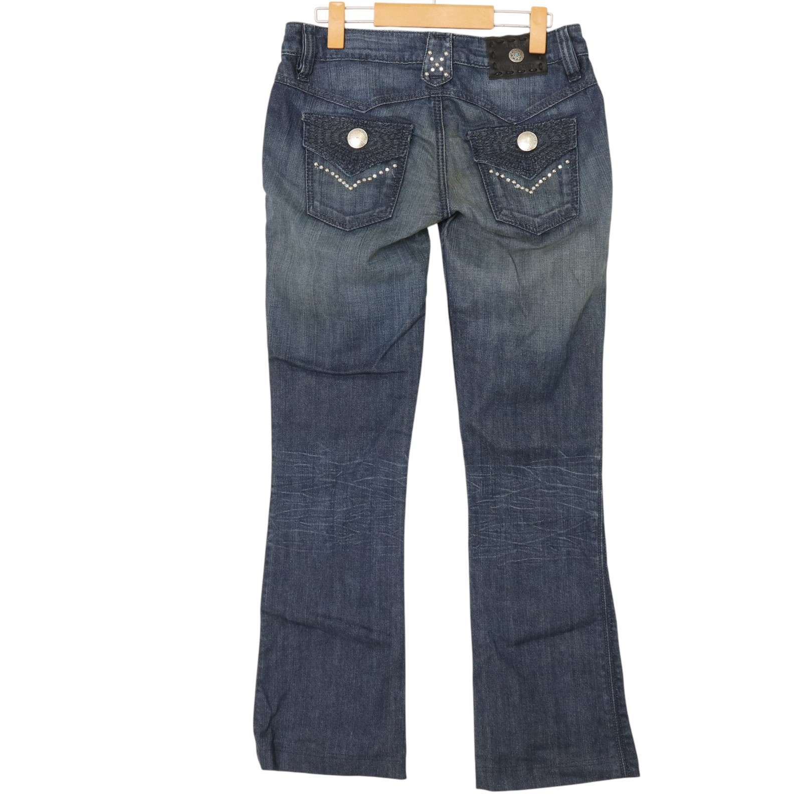ANTIK DENIM ブーツカットデニムジーンズ フレアデニムパンツ ANTIK DENIM ブーツカットデニムジーンズ フレアデニムパンツ