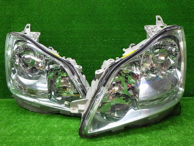 コーティング加工済 GRS180 GRS183 クラウンロイヤル 前期 ヘッドライト左右 HID 30-301 K バラスト付 グリーン 241213014