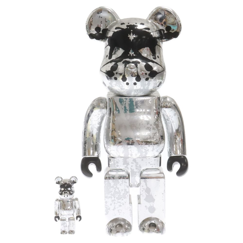 MEDICOM TOY - WCC21開催記念限定 PUSHEAD Silver 400% ベア/未使用 MEDICOM TOY (メディコムトイ) WCC21開催記念限定 PUSHEAD