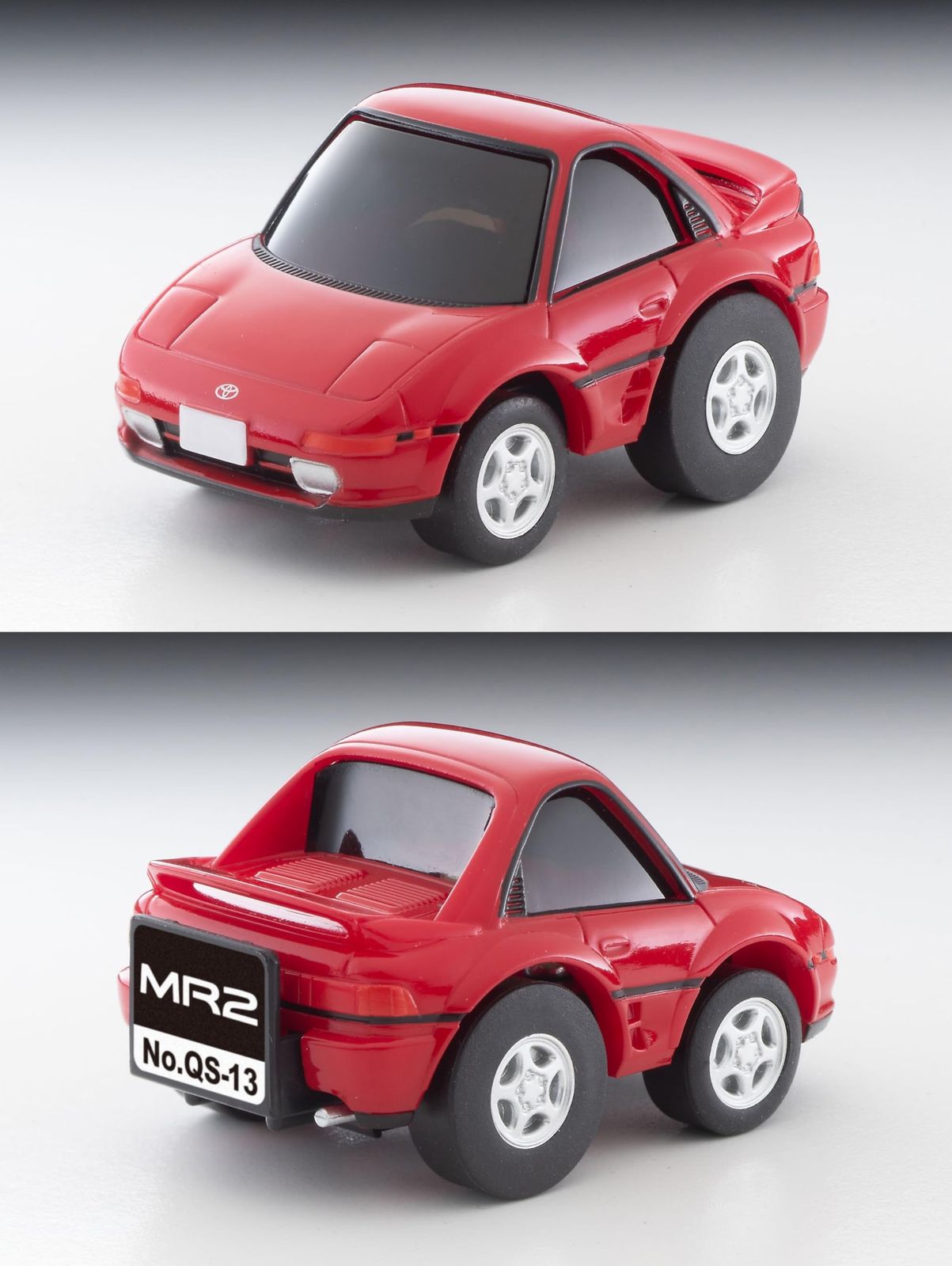 EBBRO トヨタ　MR2 赤　模型　【おそらく絶版】 トミーテック チョロQS-13a トヨタ MR2（赤） | ウエサカ模型店