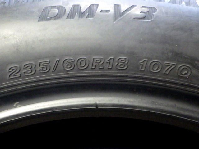 SP798 F● ● 製造 約8部山●BS BLIZZAK DM-V3●235 60R18●4本 FFCRYSTALESIA_COM