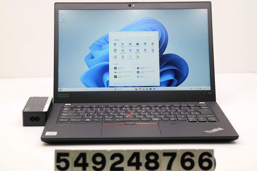 Lenovo ThinkPad T14 Gen1 Core i5 10210U 1.6GHz/16GB/256GB(SSD)/14W/FHD(1920x1080) タッチパネル/Win11 【549248766】