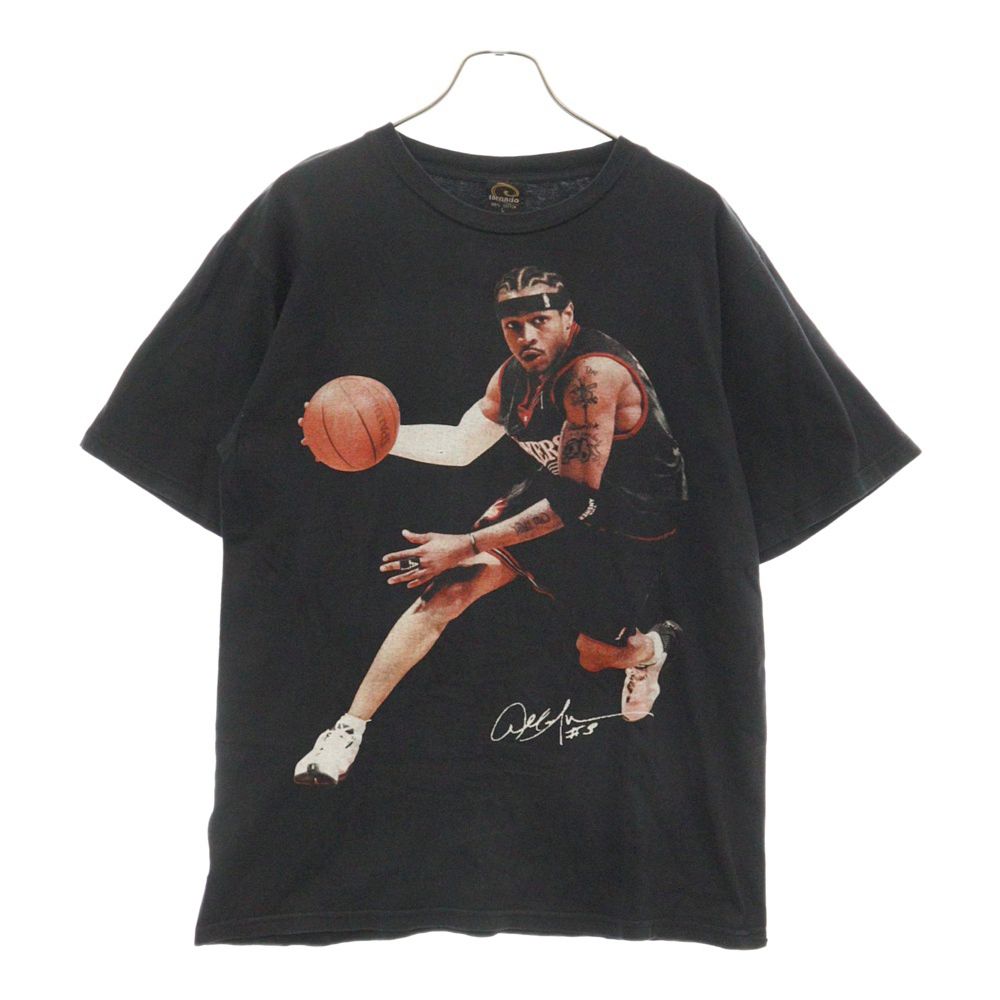 90s ヴィンテージ アレン アイバーソン Tシャツ 黒 XL バスケ NBA 90s ヴィンテージ アレン アイバーソン Tシャツ 黒 XL バスケ NBA