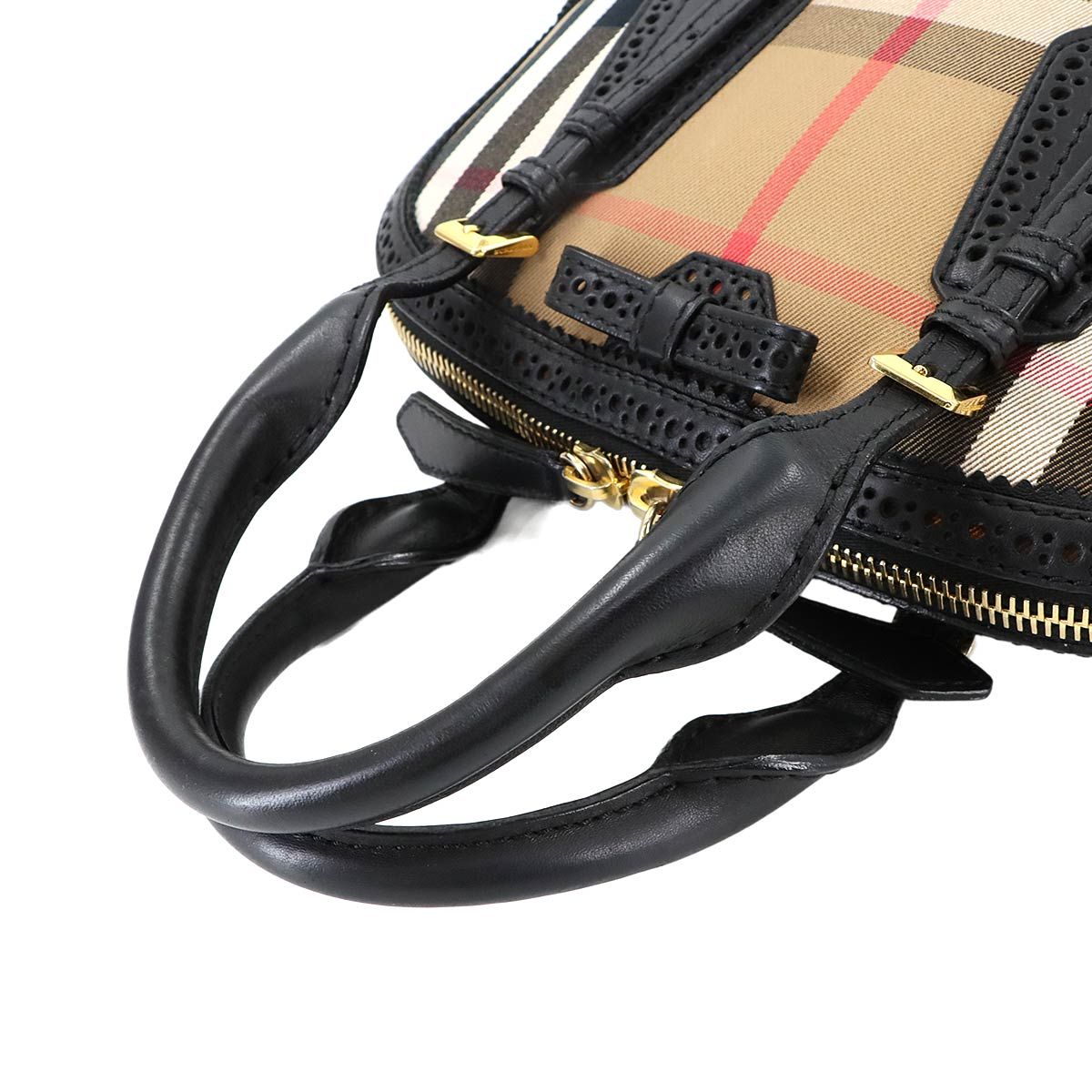 美品 バーバリー BURBERRY ノバチェック 2way ハンド ショルダー 
