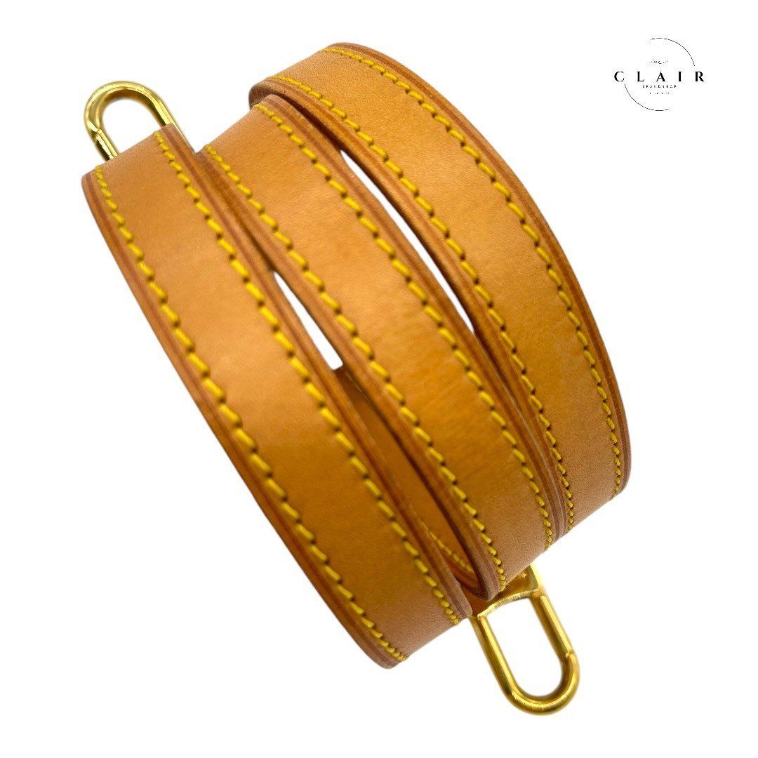Louis Vuitton ルイヴィトン ヌメ革 ショルダーストラップ - メルカリ