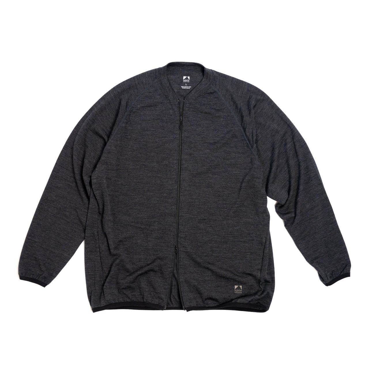 最速発送 subtle voice サトルボイス Wool Add Jacket Charcoal Grey 登山 ウインタースポーツ Made in Japan