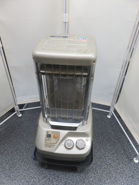 中古 動作確認済み サンデン リニアロータリー 開放式 石油ストーブ KL-154RD 業務用 ヒーター 58畳用 - メルカリ