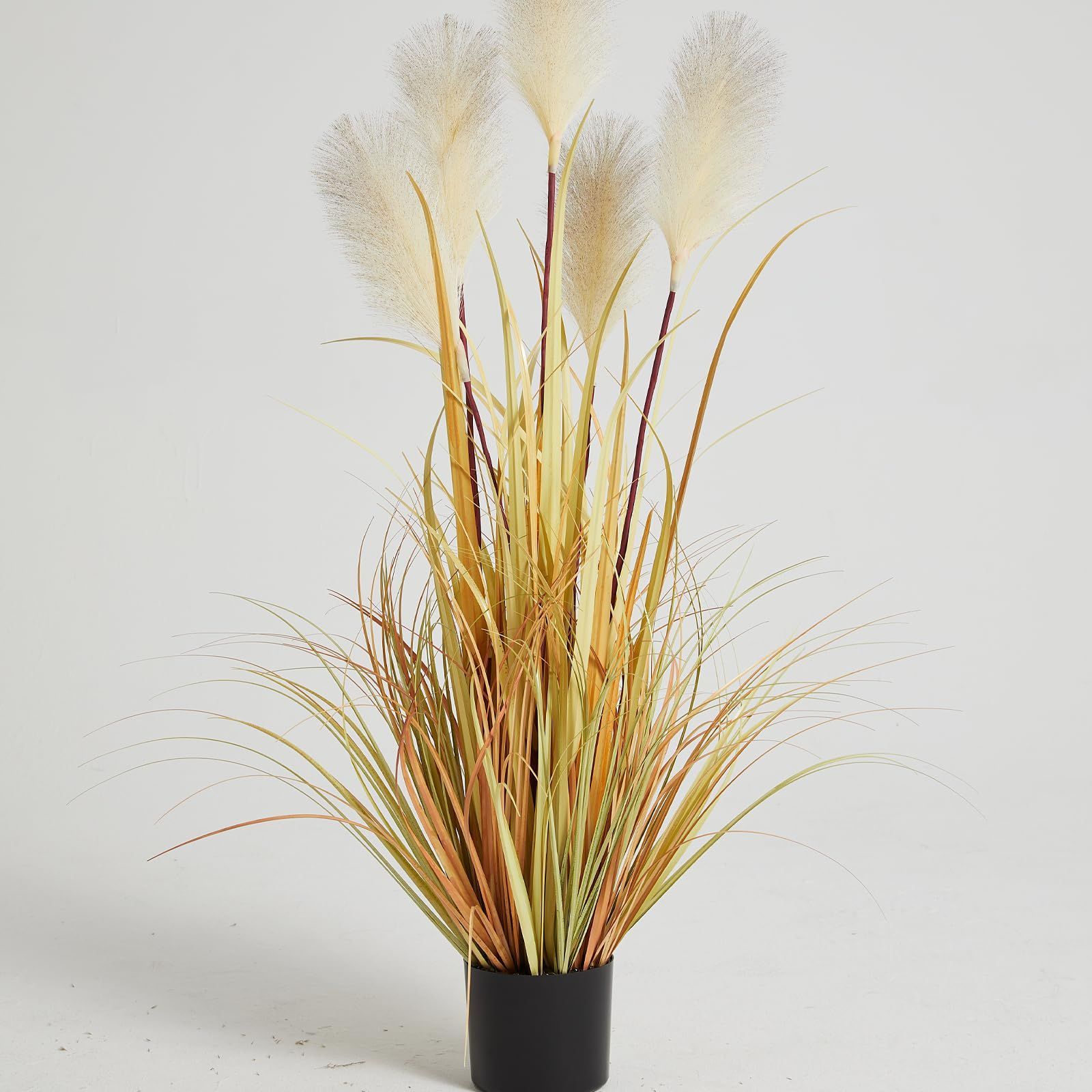 和風装飾 オフィス 屋内 光触媒 屋外 鉢植え 空気清浄 造花 大型 イエロー 装飾的 人工観葉植物 おしゃれ はね模様 インテリア 観葉植物 120 cm フェイクグリーン Worth