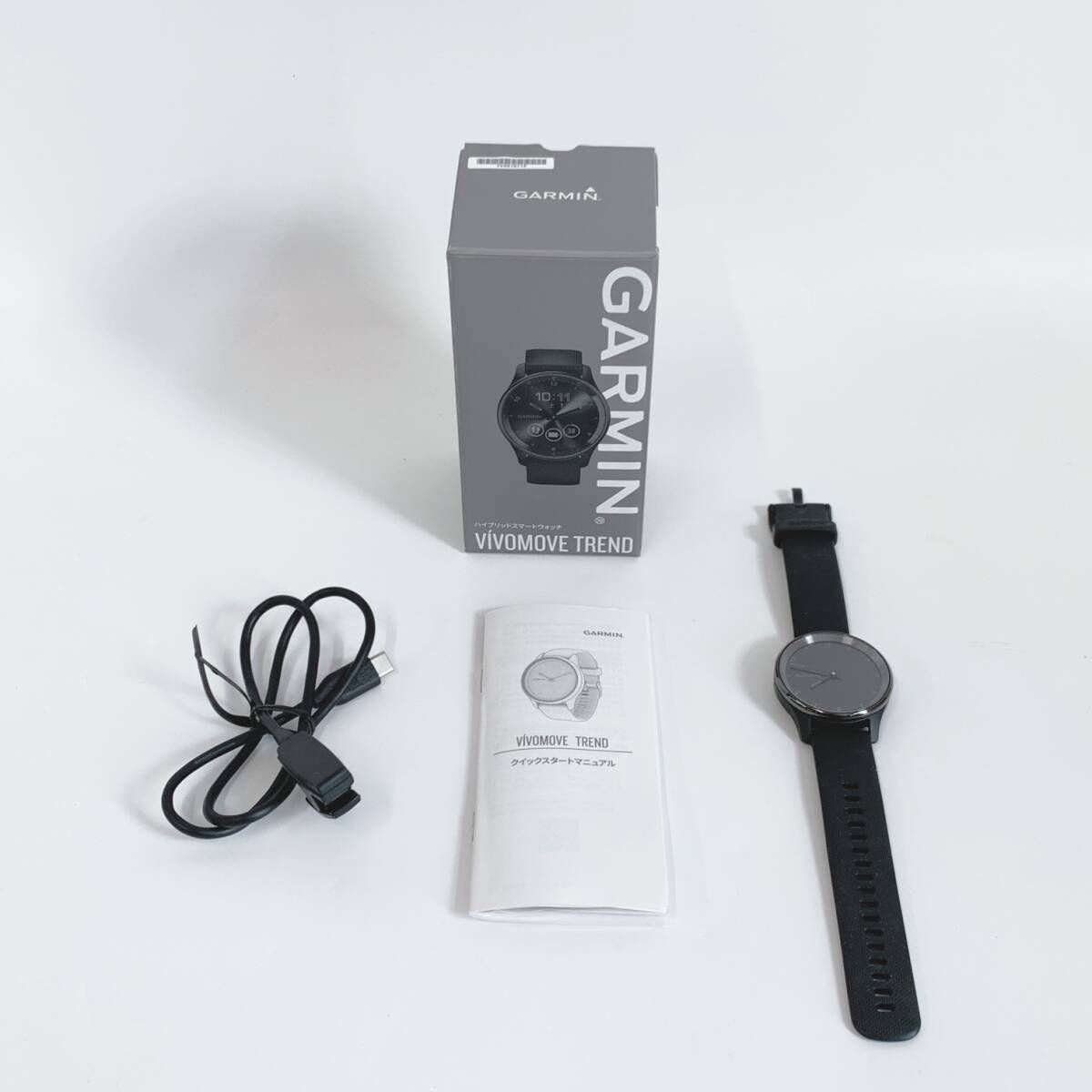 GARMIN VIVOMOVE TREND 本体 (外箱/取説あり) GARMIN VIVOMOVE TREND 本体 (外箱/取説あり)