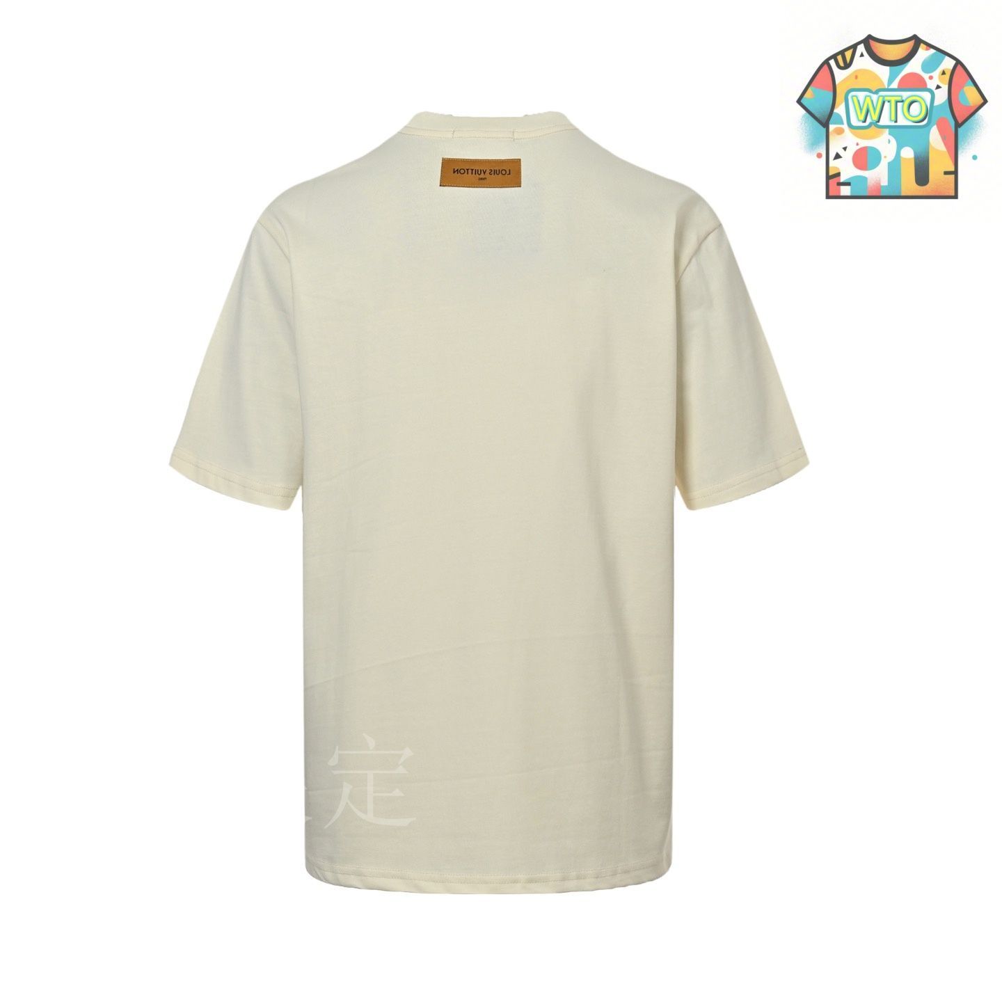今日特価】Louis Vuitton 25ss ポケットレザーロゴ T シャツ-2