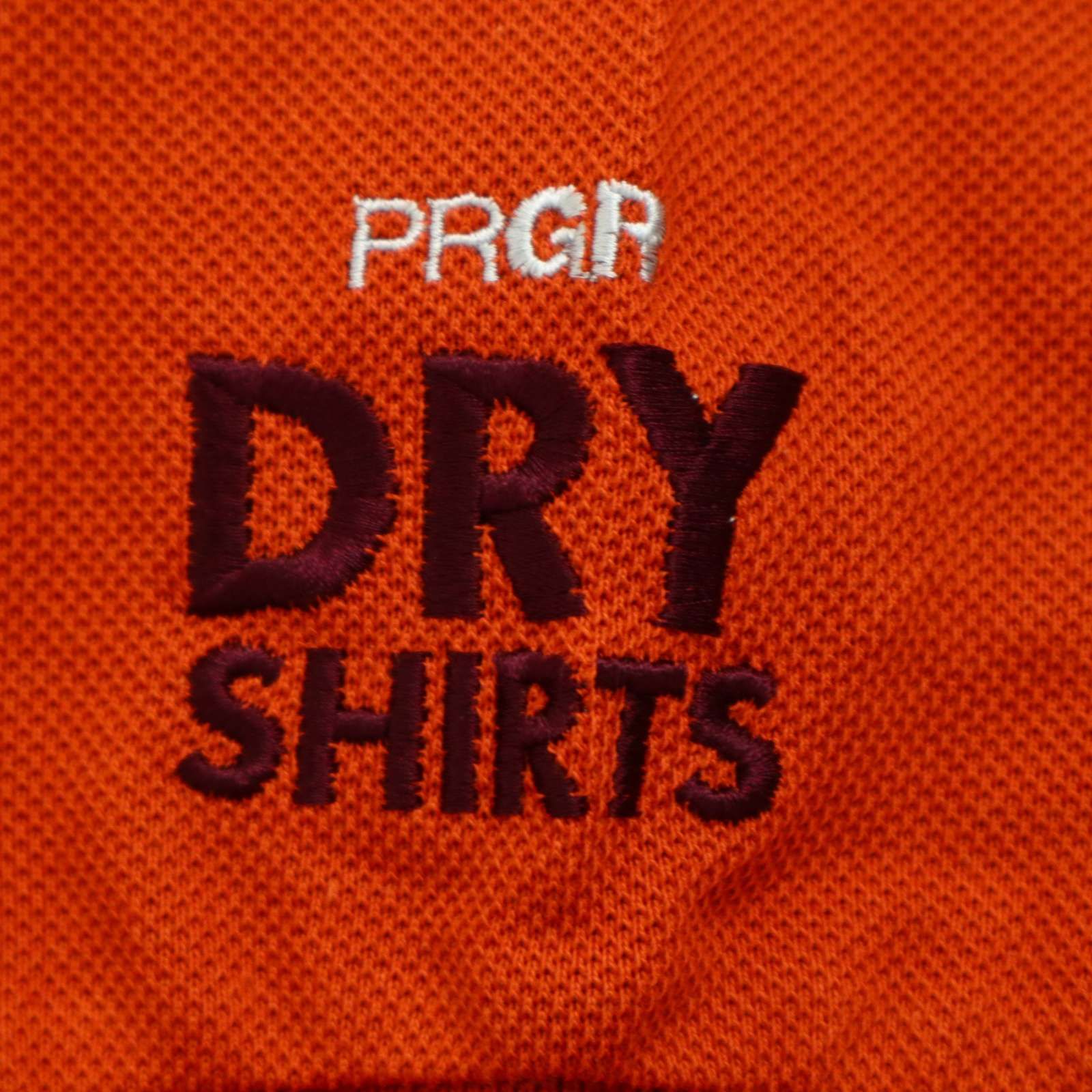 新品 未使用】 PRGR プロギア 春夏 DRY SHIRTS☆ 半袖 ロゴ刺繍