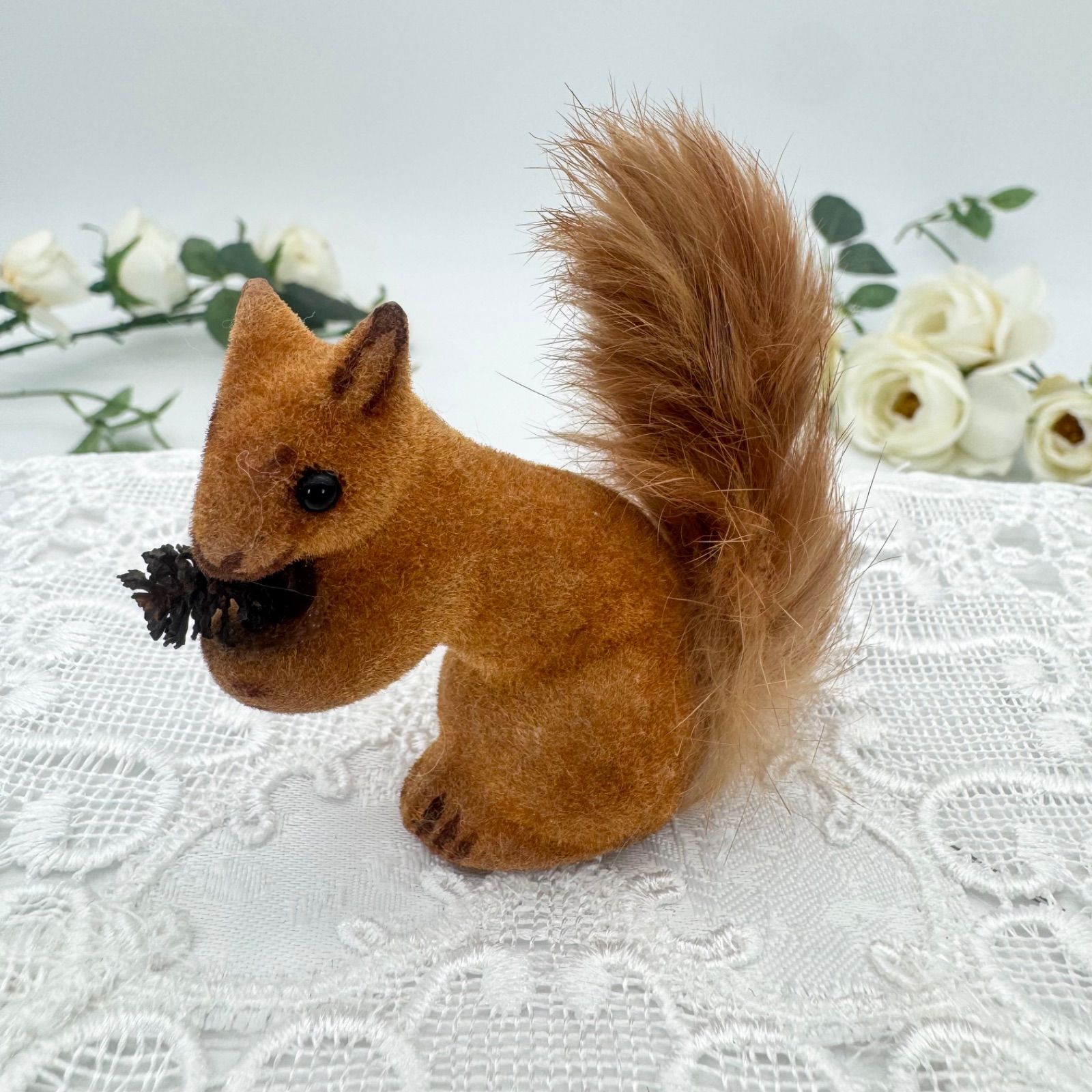 送料無料 西ドイツ ワグナー社 1966年～1983年 figure リス|栗鼠 Wagner Kunstlerschutz 動物フィギュア ビンテージ|アンティーク